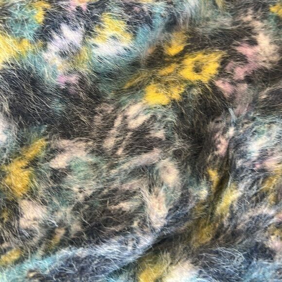 Anthropologie Blue and Yellow Crew Neck Sweater - Picture 4 of 13